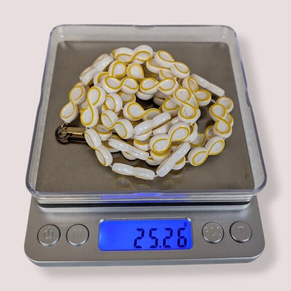 Vintage MCM Long Infinity Starburst Necklace - Picture 5 of 5